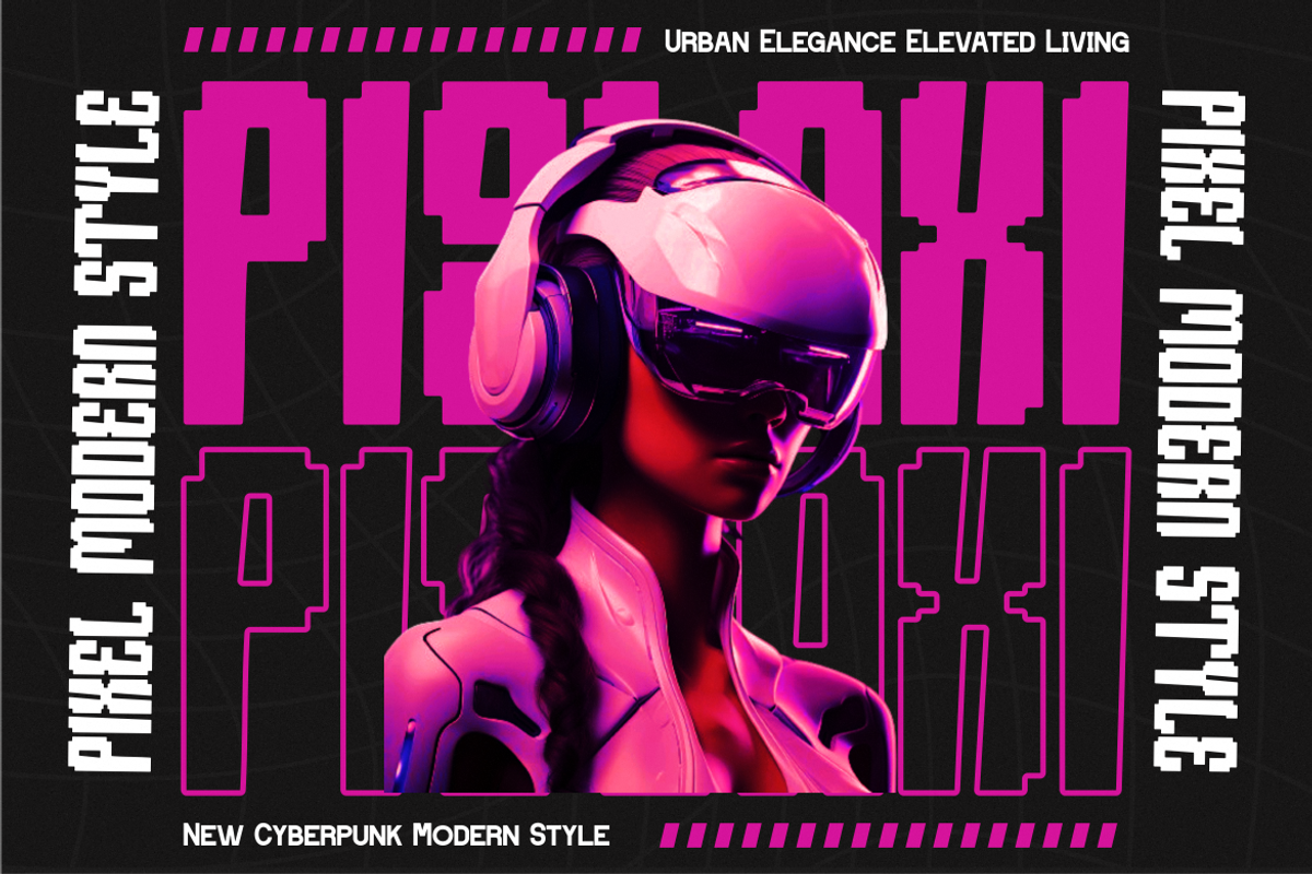 Phonixea - Pixel Condensed Font, a Handwritten Font by MaikoHatta (Photo 1 of 4)