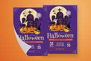 Halloween Trick or Treat Flyer, a Flyer Template by Esui Studio (Thumbnail 3 of 4)