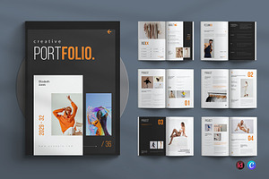 Portfolio Brochure Template, a Brochure Template by Seeing-art