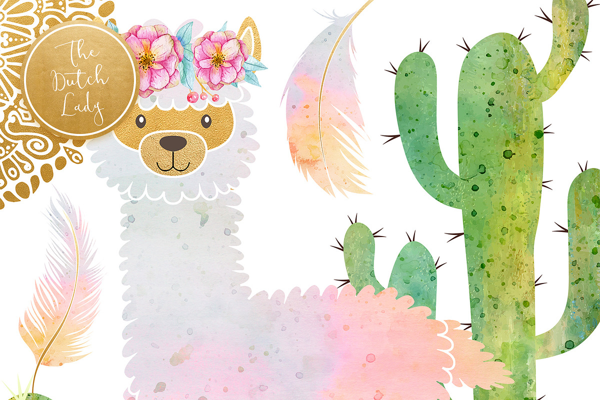 Enchanted Boho Desert Clipart Set, a Decorative Illustration by The ...