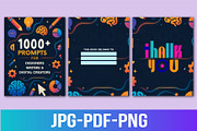 1000+ Prompts for Designers, a Stationery Template by Designmela01 (Thumbnail 2 of 5)