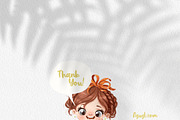 Farmer girl sits in a garden cart, a Person Illustration by Azuzlikus (Thumbnail 3 of 3)