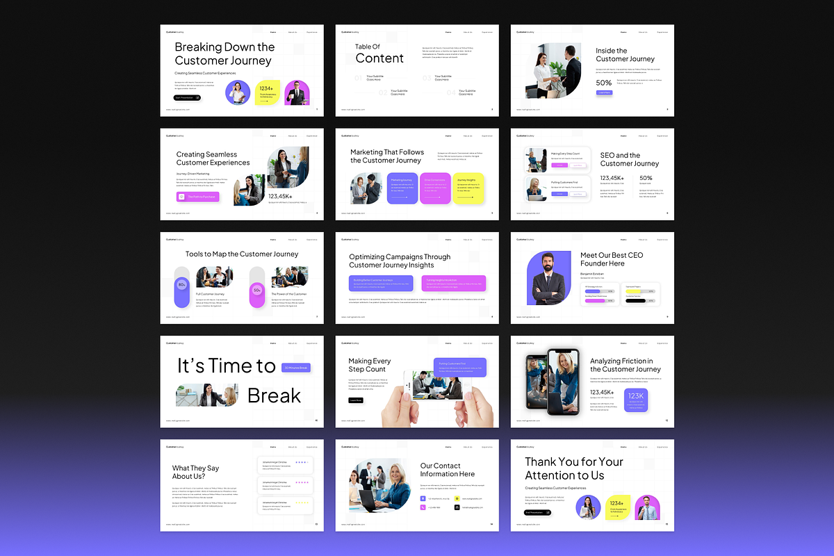 Customer Journey Presentation preview 4