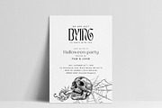 Halloween Canva Invitation - Ref 01, a Marketing Template by BloomToLife By Dona (Thumbnail 1 of 3)