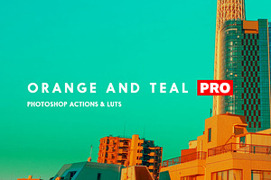 Orange Teal Photoshop Actions LUTs