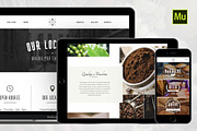 Restaurant PSD & Muse Template, a Device Mockup by Michael Eleder Templates (Thumbnail 1 of 5)