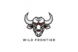 Wild Frontier Bull, a Branding & Logo Template by Logocreative