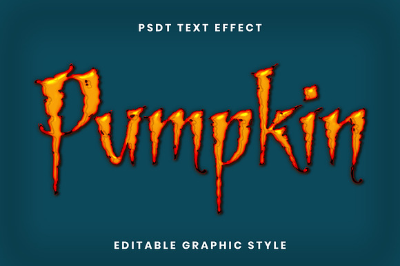 Fiery Molten Drip Text Effect preview 2