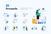 Horent - Hotel Rent Illustration, a Templates & Theme by Graphicdunk (Thumbnail 3 of 4)