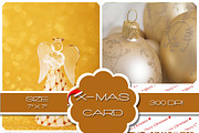 Christmas Card, a Stationery Template by Art Cascadea (Thumbnail 1 of 2)
