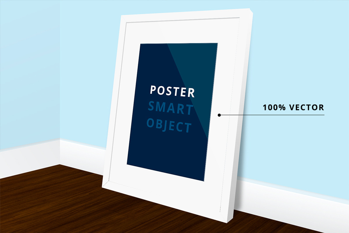 Vector Photo Frame mockup, a Print Template by Around Seven Products (Photo 3 of 4)