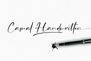 Challenge // Casual Handwritten Font, a Script Font by Haksen (Thumbnail 4 of 14)
