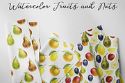 Watercolor Fruits and Nuts, an Object Graphic by cat_arch_angel (Thumbnail 6 of 6)