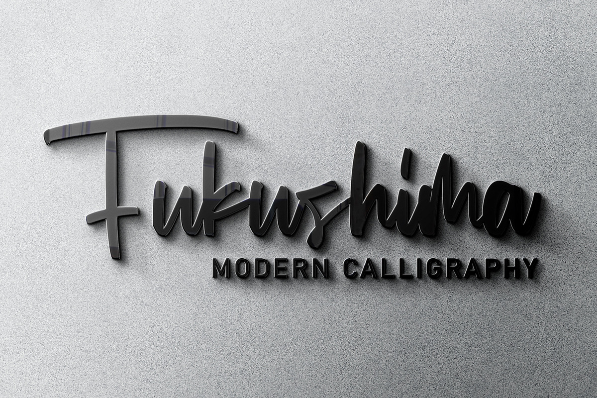 Fukushima - Modern Calligraphy