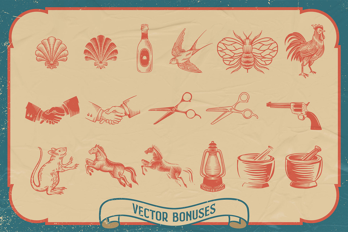 Young Fighter Vintage Display, a Serif Font by alit design (Photo 14 of 21)
