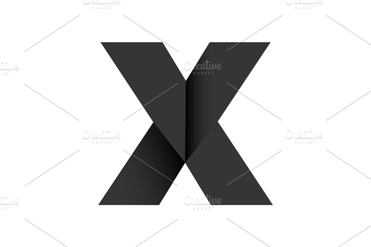 Alphabet & Graphics Kit Folded Paper, an Illustration by Onyx Templates (Photo 8 of 11)