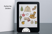 Cozy Thanksgiving Clipart Bundle, a Decorative Illustration by Decor Lines (Thumbnail 9 of 10)