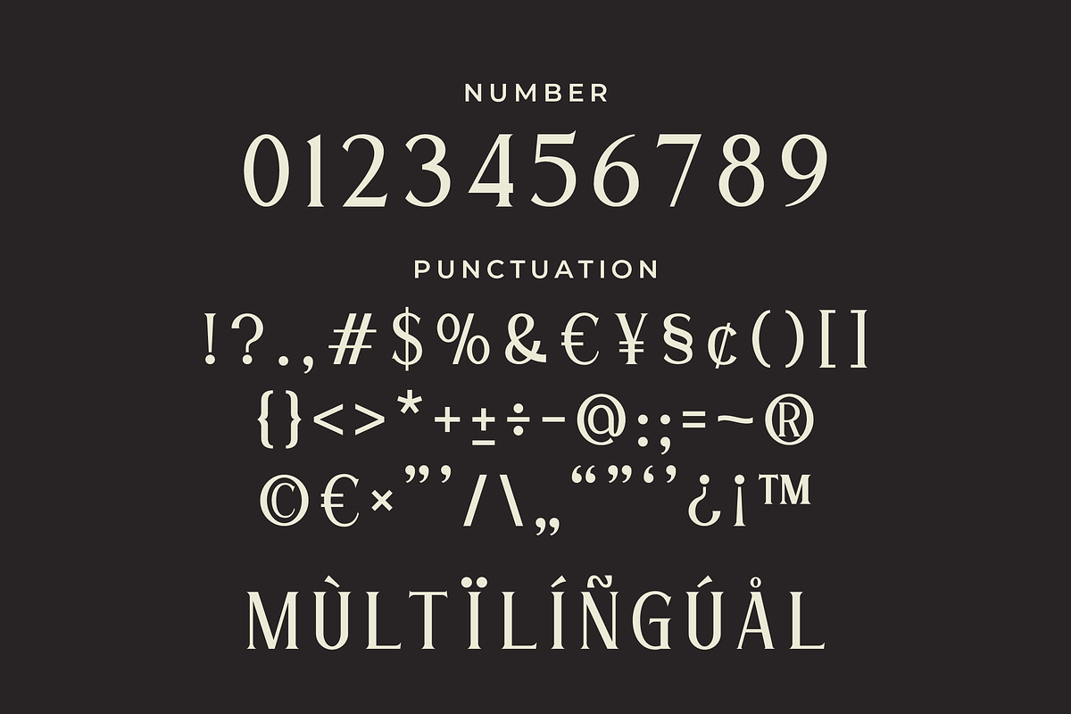 Gaisan - Sharp Modern Serif Font, a Serif Font by Mily Studio (Photo 6 of 10)