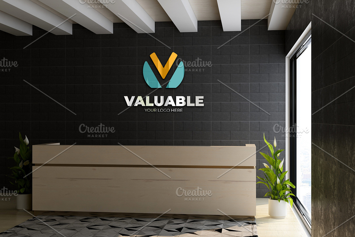 PSD Office Lobby Waiting Room Mockup, a Product Mockup by Ayy (Photo 21 of 21)