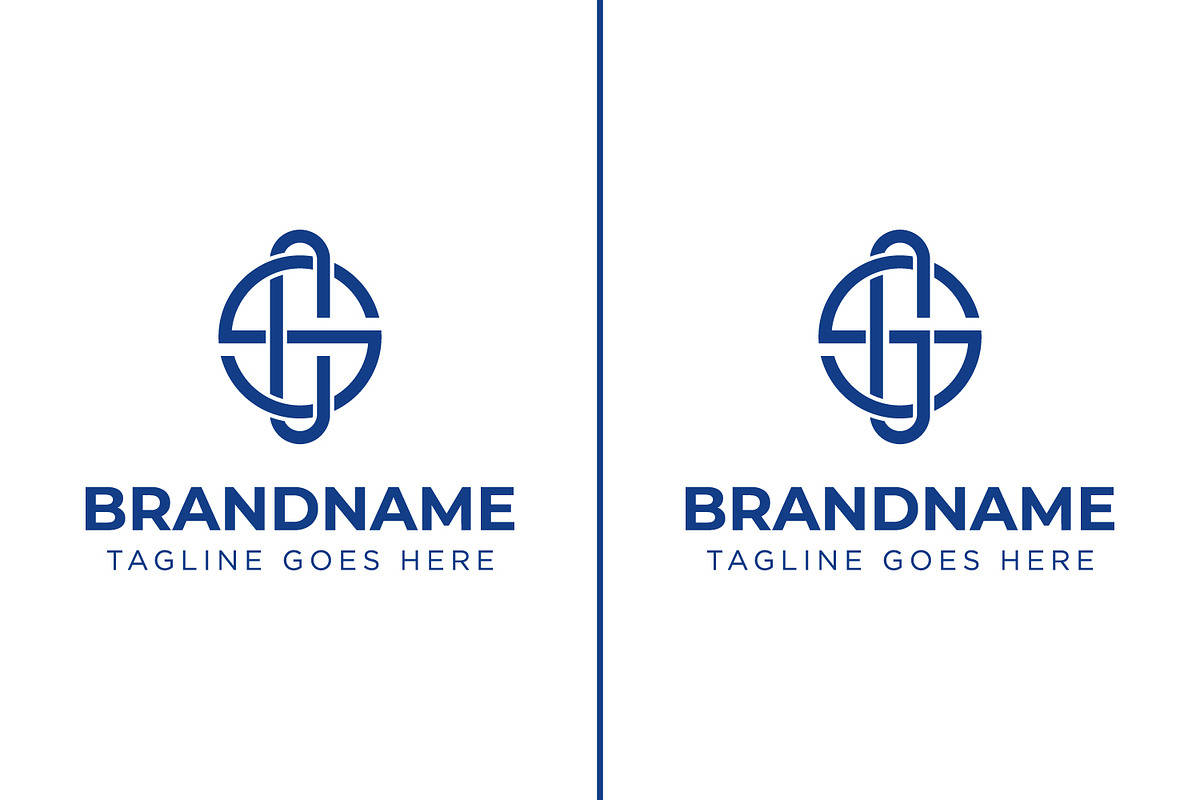 letters SC and SG Monogram Saturn, a Branding & Logo Template by Pray Art Design Studio