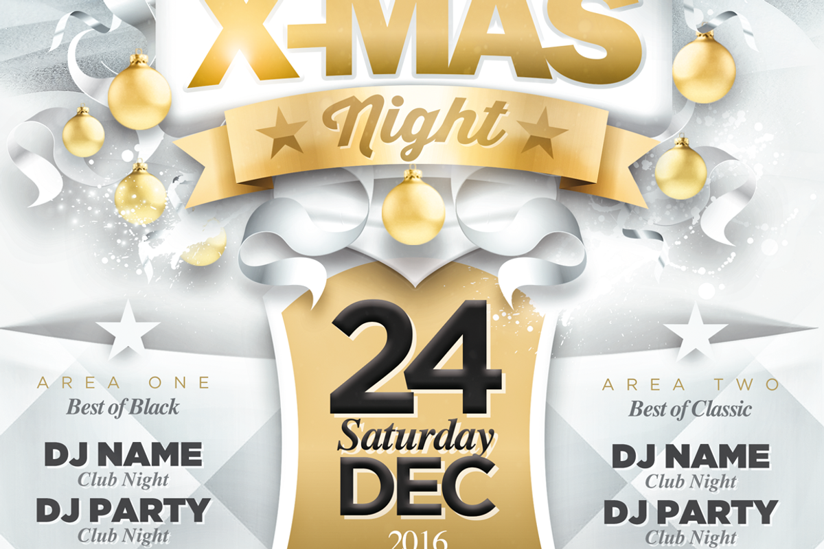X-Mas Party, a Flyer Template by aigenart (Photo 2 of 3)