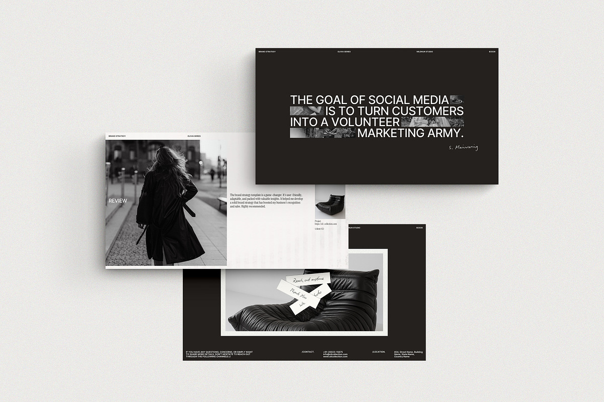 OLI / 3in1 Branding Pack, a Presentation Template by Wildnun Studio (Photo 19 of 34)