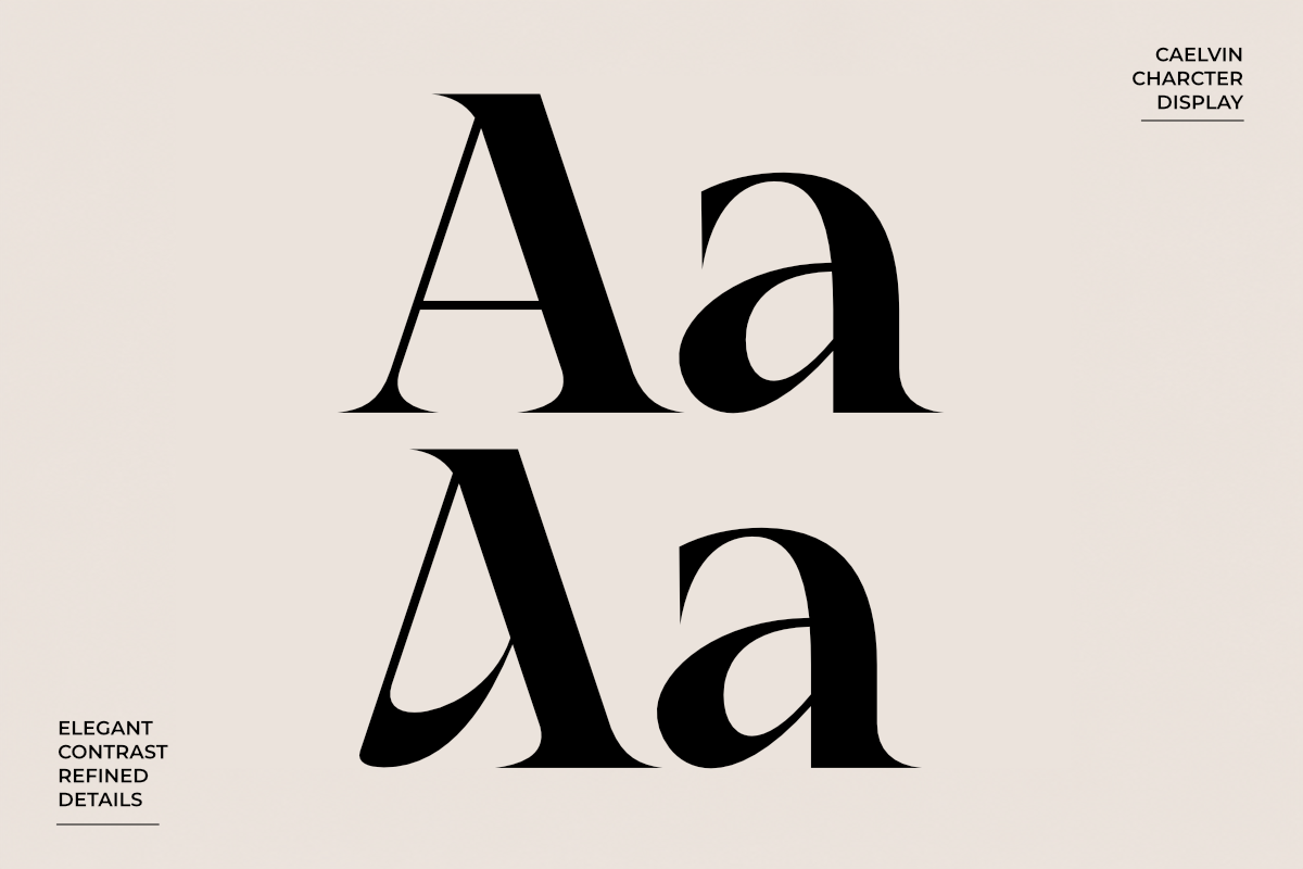 Caelvin – Modern Editorial Serif, a Serif Font by Muksal Creative (Photo 5 of 10)
