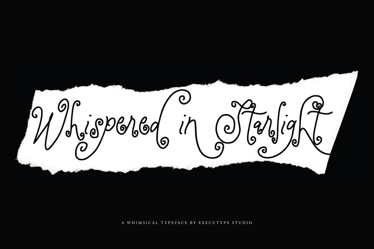 Shine Phobia - whimsical Font, a Handwritten Font by executypeStudio (Photo 5 of 15)