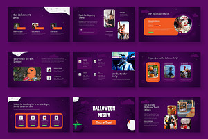 Halloween Theme PowerPoint Template