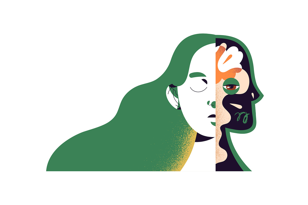 Psychotherapy, psychology concepts, a Person Illustration by PaperTrident (Photo 5 of 10)