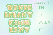 Rainbow Spring - SVG Color Cute Font, a Symbol Font by Kanink Studio (Thumbnail 6 of 7)