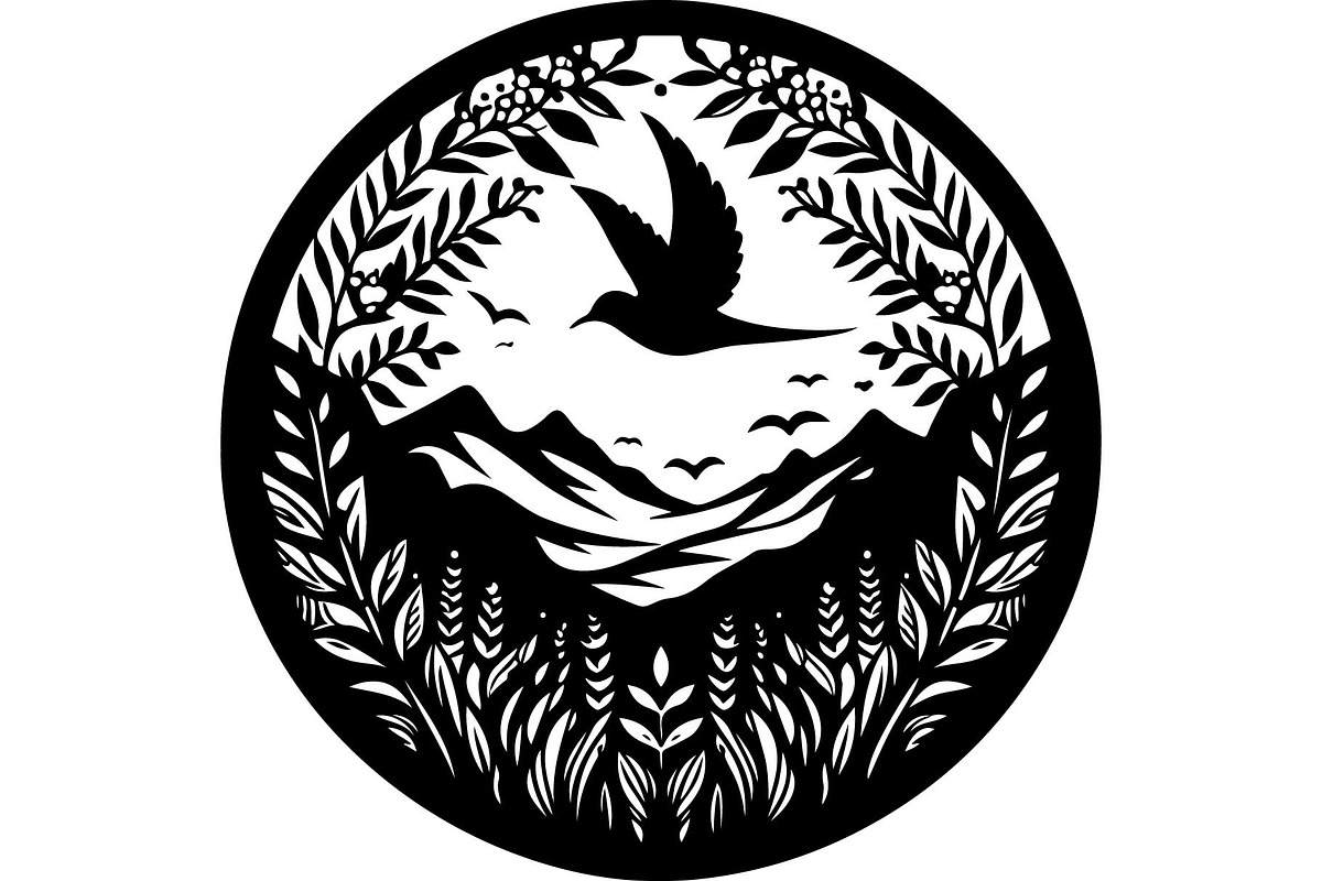 Nature & Wildlife Art Bundle, an Object Graphic by abu67222 (Photo 7 of 13)