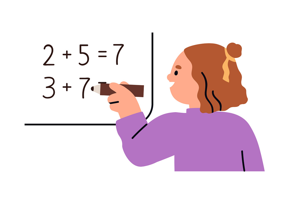 Kids students study at school set, an Education Illustration by Good Studio (Photo 11 of 16)