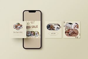 Pet Social Media Template - Canva