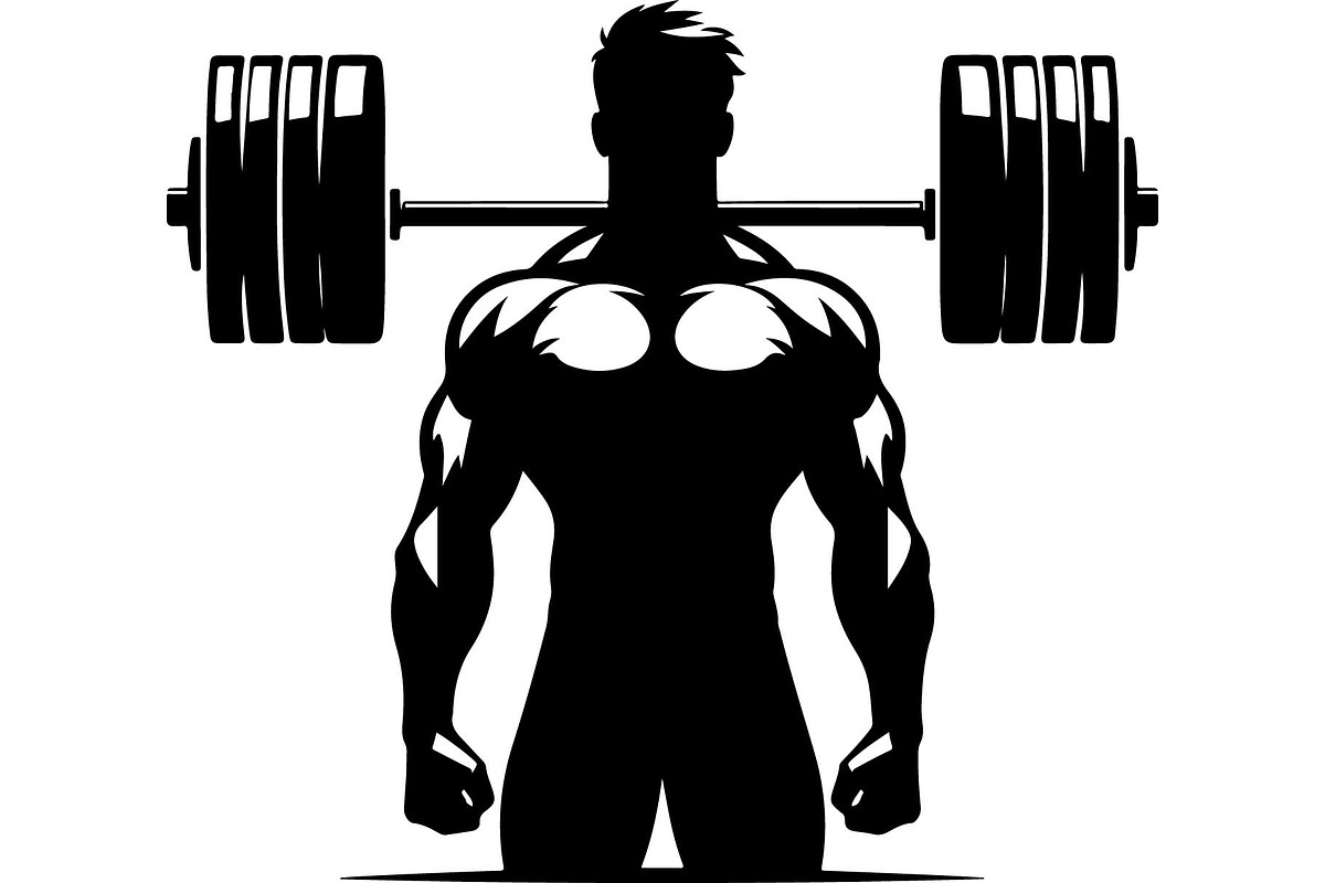Vintage Strongman Weightlifting, an Object Graphic by jahid234 (Photo 6 of 6)