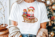 Christmas Cute mouse PNG, an Illustration by Sublimation Artist (Thumbnail 2 of 9)