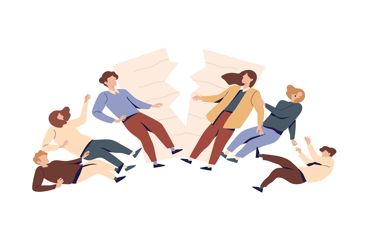 Business partnership concept set, a Work Illustration by Good Studio (Photo 7 of 7)