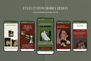 Editorial Showit Website Template, a Websites & App Template by OliaMuseDesign (Thumbnail 5 of 10)