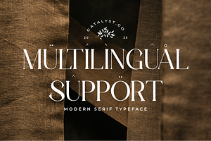 Lawsin Modern Serif Typeface Font