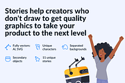 Stories Illustration Kit, a Person Illustration by Forpeople (Thumbnail 2 of 6)