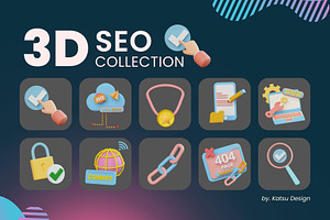 SEO Collection - 3D Illustration