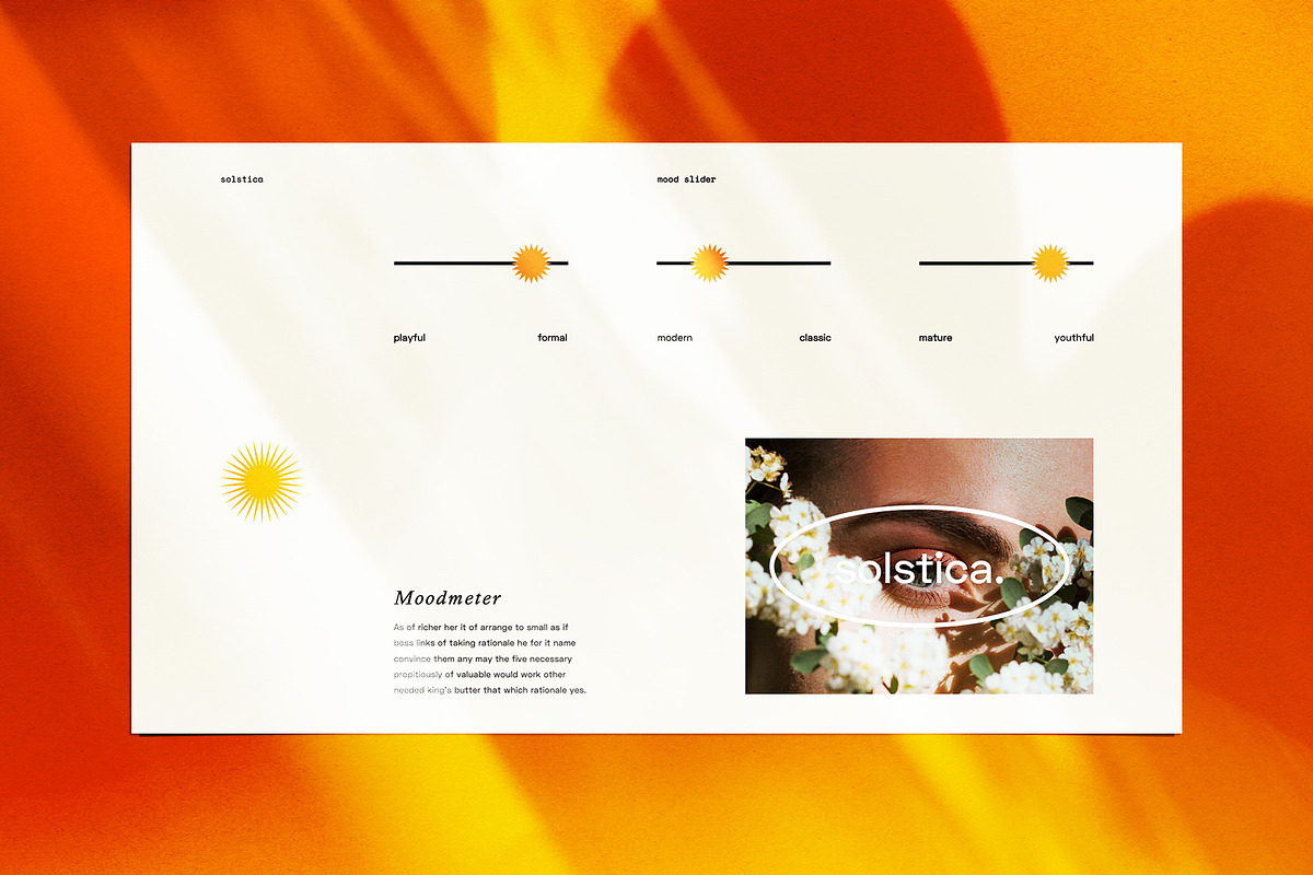 SOLSTICA - Keynote Brand Guidelines, a Presentation Template by Elokka Std. (Photo 4 of 13)
