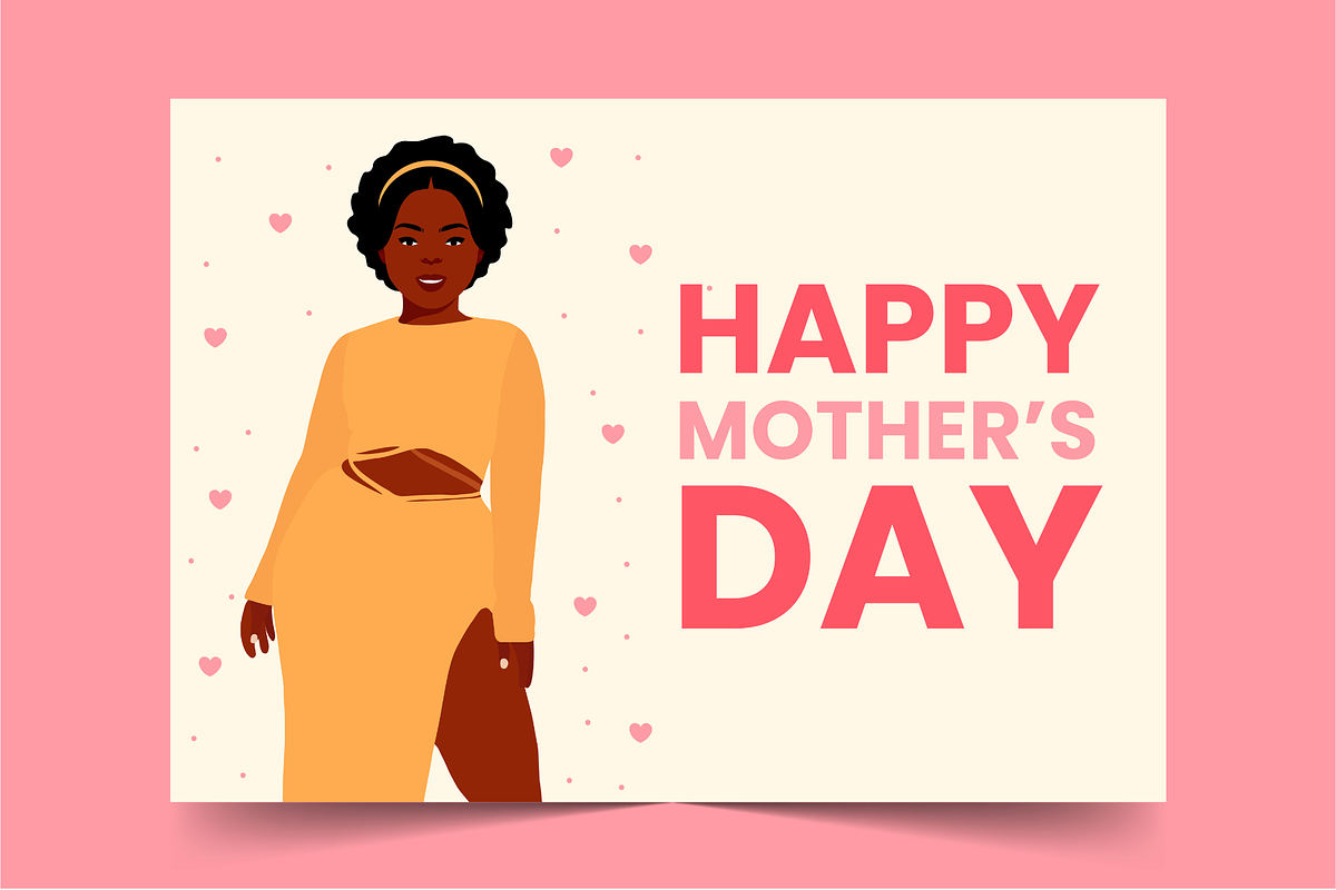 Happy Mothers Day Card, a Card Template by nataliemukundu (Photo 1 of 2)