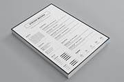 Minimal Resume, a Resume Template by Pxl_graphic (Thumbnail 3 of 3)