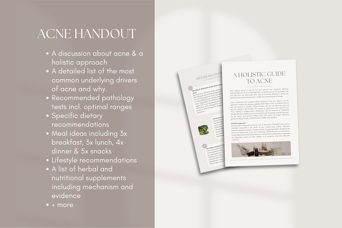 Skin Template Bundle, a Social Media Template by Naturopath Hub (Photo 6 of 9)
