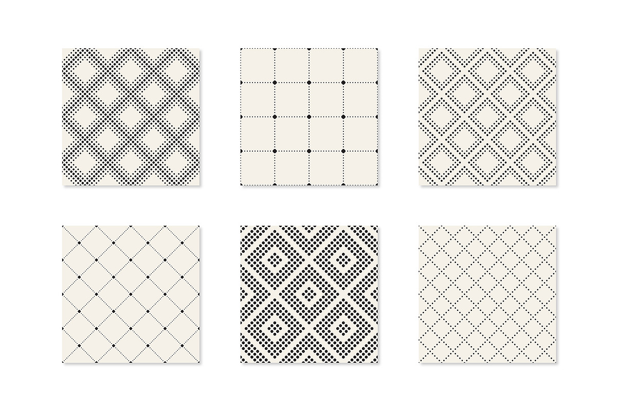 Minimalist Seamless Patterns | vol.1, a Pattern Graphic by Curly_Pat (Photo 5 of 7)