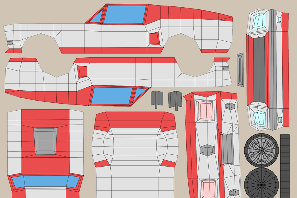 Cartoon Racing Car Pack Low Poly, a Cars & Vehicle 3D Model by Low Poly Lab (Photo 14 of 20)
