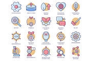 61 Bioengineering Round Icons, an Icon by Flat Icons (Thumbnail 2 of 4)