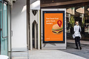 Urban Poster Sign PSD Mockup, a Mockup by Area Mockups (Thumbnail 4 of 4)