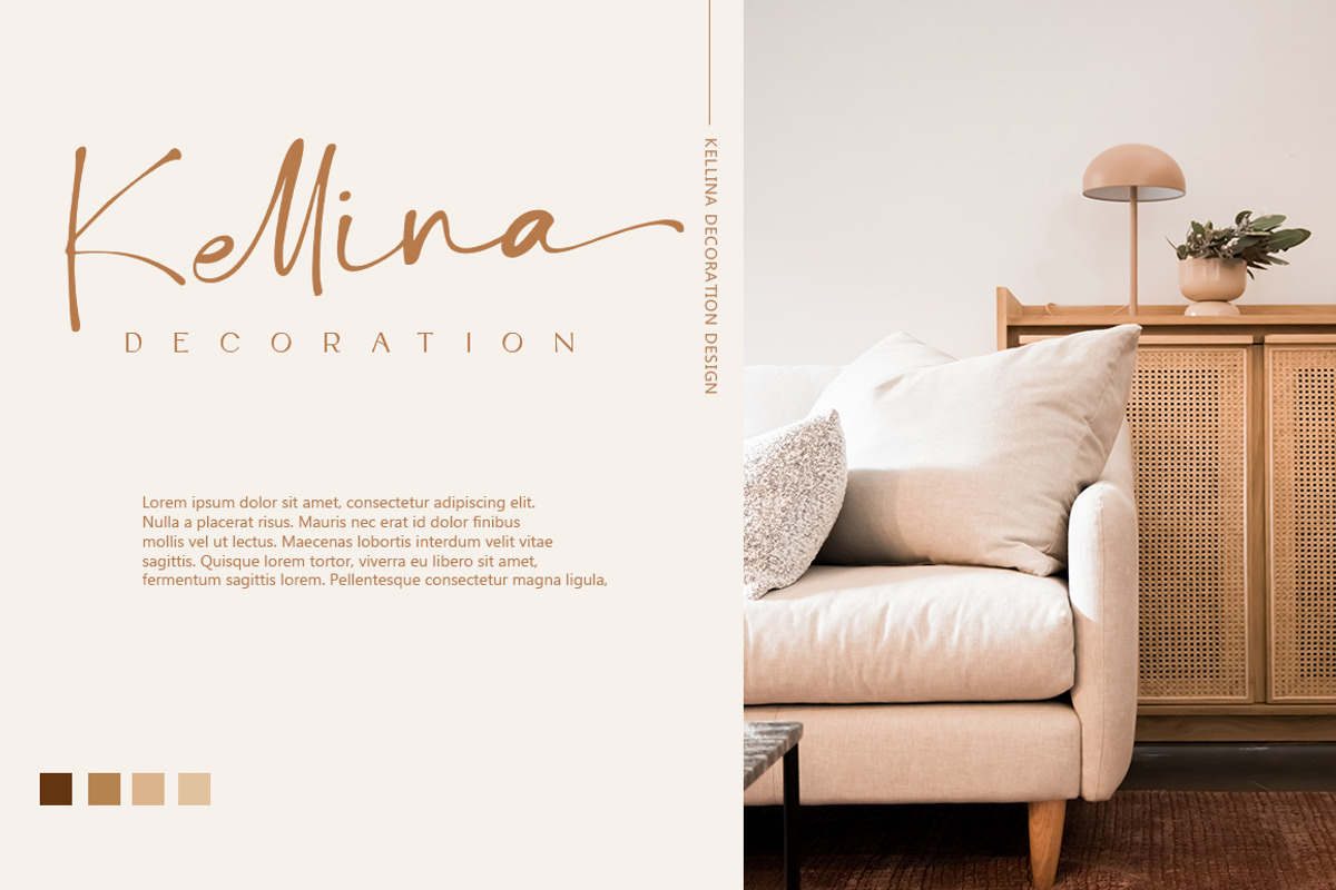 Debora Celina, a Script Font by Gatype (Photo 3 of 8)